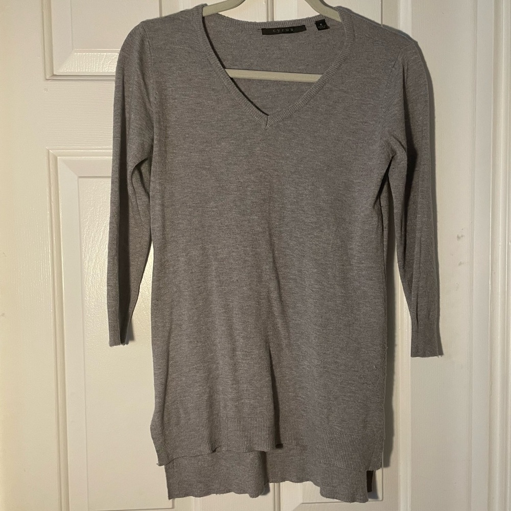 Gray Sweater